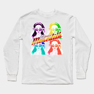 Reprisal tv series Madison Davenport as Meredith fan works graphic design by ironpalette Long Sleeve T-Shirt